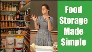 Food Storage Made Simple: Lehi Stake Preparedness Conference - Chirine Wadsworth