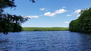 Saugatuck Reservoir on the Saugatuck Trail