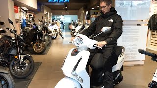 Small scooter YAMAHA DELIGHT 125cc white color 2024