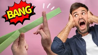 How to make a paper POPPER I BANGER I FLAPPER