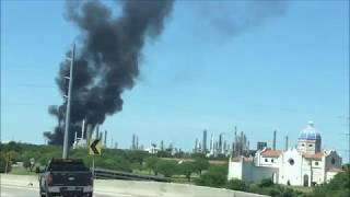 Refinery accident in Corpus Christi, Texas.