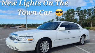 2005-2011 Lincoln Town Car New Headlights😎 #Lincoln #towncar