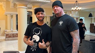 I met The Undertaker!