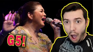 Regine SHOCKING FOREIGNERS with HIGH NOTES! - Regine Velasquez Reaction