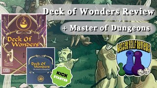 Deck of Wonders + Master of Dungeons Review & How To Play