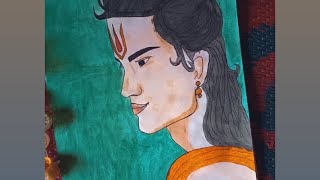 ram ji drawing  ❤️ #ram #ramnavami #drawing #painting #youtube