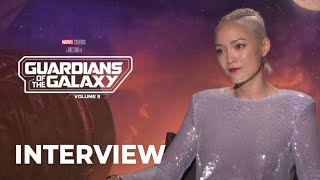 Guardians Of The Galaxy Vol.3 (2023) Pom Klementieff (Mantis) Interview | Extrareel