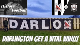 Darlington Earn A Vital Three Points | Darlington FC vs Hereford FC Matchday Vlog