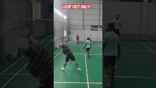 Badminton Fast & Attacking Rally