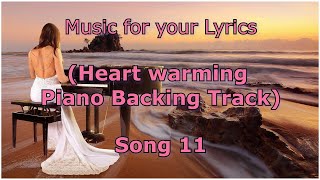 Beautiful Piano Backing Track (Song 11)