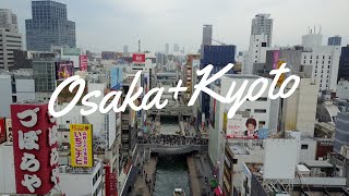 Japan - Osaka and Kyoto from the Sky