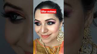 Amazing Makeup Transformation must watch 😰😱😱#skincare #acne #makeup #shorts