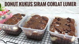 BISNIS KEKINIAN !! DONUT KUKUS SIRAM COKLAT LUMER.