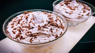 Only 2 Ingredient Chocolate Mousse Recipe Just In 15 Minutes | Chocolate Mousse | Chocolate Dessert