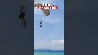 Indian Navy Para Jump In Andaman!😲 #shorts