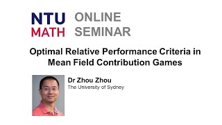 Mathematics Seminar | Zhou Zhou