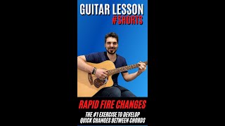 Want Smoother Chord Changes? Try This (Beginner Guitar Lesson) #shorts