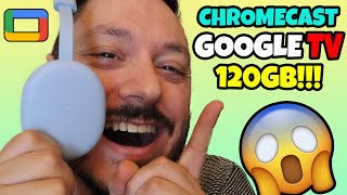 CHROMECAST Con GOOGLE TV 120GB!!! Mejor Método