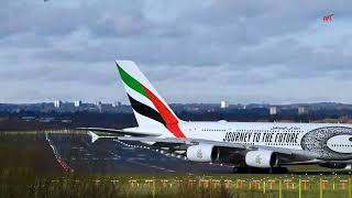 BHX Time Lapse, Various Take off's and Landings in a short amount of Time