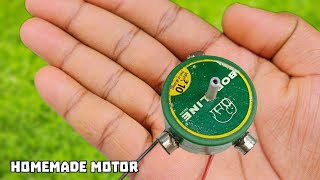 बोरोलिन की डिब्बी से बनाएं DC Motor || How to make DC Motor at home