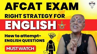 How to attempt English Questions | AFCAT English Syllabus and Strategy by  @Defence Neeti Academy ​