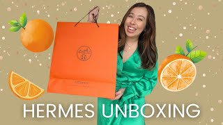 Hermes Unboxing! So exciting!