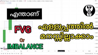 what is fvg or imbalance simplified explanation in Malayalam