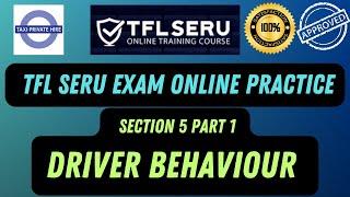 TFL SERU Test: Section 5 Part 1 - Free TfL SERU Practice Questions | tfl seru exam