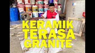 KERAMIK TERASA GRANITE | KERAMIK 50X50 AMBROSE BEIGE | UNO CERAMIC | GLOSSY