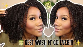 TRYING AN ECO STYLER OLIVE OIL WASH N' GO..... IT DIDNT COME TO PLAY |Natural Nadine