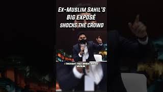 Ex-Muslim Sahil's Big Exposé Shocks the Audience #waitforend #share #shortsvideo