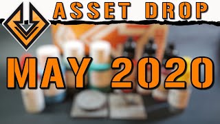 Asset Drop May 2020 Discovery Box Unboxing. Asset Drop Discovery Box May 2020. Painting rust effects