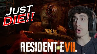 THIS MAN WON'T DIE! | Resident Evil 7 Bio Hazard - Part 3