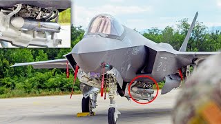 Ракеты США F-35A AIM-120 готовы к ответным действиям в Украине, почувствуйте мощь