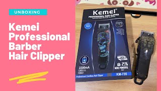 ￼Unboxing - Kemei Professional Barber Hair Clipper