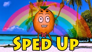 Coconut Hen - I'm a Coconut - Sped Up | Funny video | Sing-along song |