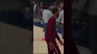 NBA 2K25 - Wizards vs Cavs Preview #shorts