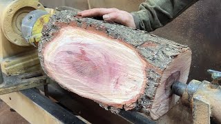 Amazing Woodturning Crazy - Extremely Impressive Idea And Unique Artwork You've Never Seen On Lathe