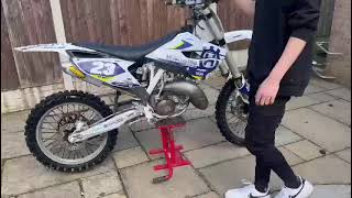 Tidy husky TC 125 mx bike husqvarna 2014