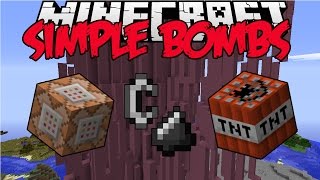 Minecraft | Simple Bombs  "Only you, can prevent forest fires..." | One Command