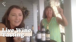 Live Mother Daughter Wine Tasting | Port Spritzer Recipe and How to Taste Wine