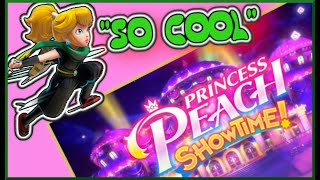 Ninja Peach - The Art of Rapids // Young girls play through of Princess peach showtime