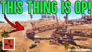 NEW Rust Excavator Monument First Look On Staging Branch (Clans will love this!)