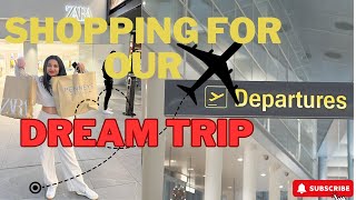 SHOPPING FOR OUR DREAM TRIP | INDIAN COUPLE ON THE GO | INDIAN COUPLE IN IRELAND