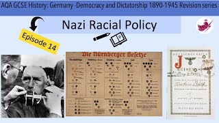 Episode 14-Nazi Racial Policy//AQA GCSE History: Germany Revision Series