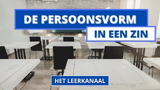 Persoonsvorm - video #taal #nederlands #onderwijs