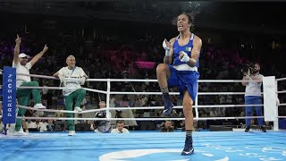 Imane Khelif beat Thailand's Janjaem Suwannapheng by unanimous decision  at the Paris Olympics