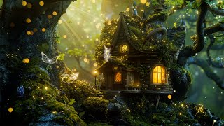 Relax & Enjoy the Peaceful TreeHouse in Fairy Forest || Soothing Music Helps You Sleep Well, Calming