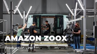 Amazon's ZOOX Production Line | How Amazon ZOOX are Made | Zoox Autonomous Robotaxi