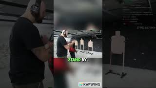 kai cenat takes ray to a firing range  #ampclips #viral #amp #funny #clips  #fyp  #twitch